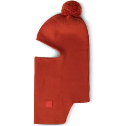 Buff, Unisex, Sturmhaube + Halsschlauch, Gestrickte Sturmhaube Nilan Orange Rot, Orange, One Size