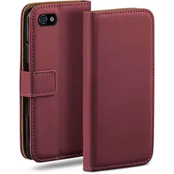 moex Book Case für iPhone 4S Klapphülle mit Kartenfach