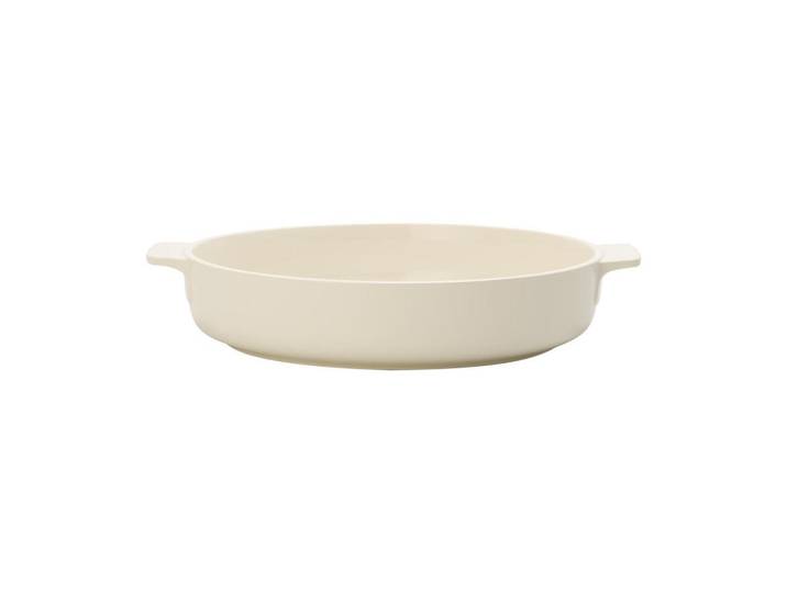 Villeroy & Boch Auflaufform Clever Cooking weiß ø 28.0 cm, Weiß, Keramik, Rund, Kochgeschirr, Auflaufformen
