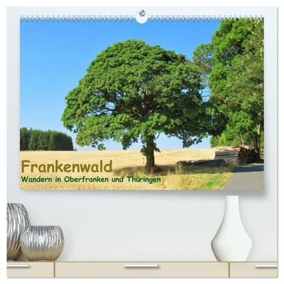 Frankenwald - Wandern in Oberfranken und Thüringen (hochwertiger Premium Wandkalender 2027 DIN A2 quer), Kunstdruck in Hochglanz