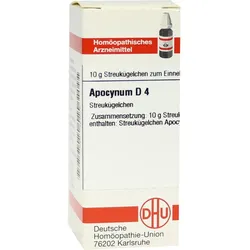 APOCYNUM D 4 Globuli 10 g Globuli