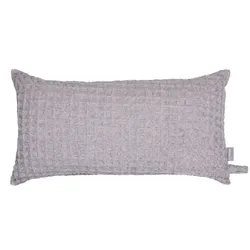 Luhta Home Pellava Saunakissen aus Baumwolle und Leinen 22 × 40 cm | Grau