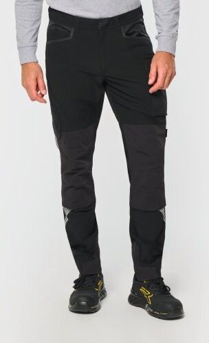 Pantaloni elasticizzati leggeri multitasche riciclati Personalizzate o neutre WK. Designed To Work