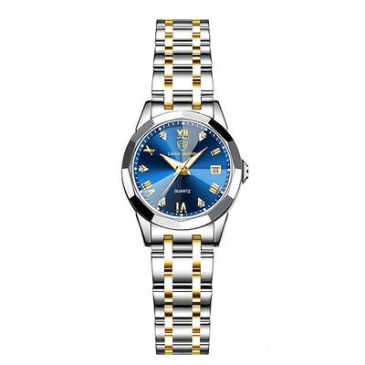Damen Uhr Damen Charme Luxus Uhr Diamantdekoration Kalenderfunktion Nachtlichtanzeige Damenmode Lässig Uhr beste Damenaccessoires und beste Auswahl für Geschenke zum Muttertag