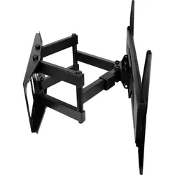 Savio UTV-04 Halterung Aktive Halterung Schwarz (Wand, 60 kg, 37" - 86"), TV Wandhalterung, Schwarz