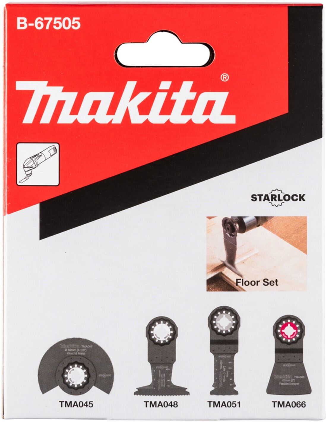 Makita FussbodenSet 2 B-67505)