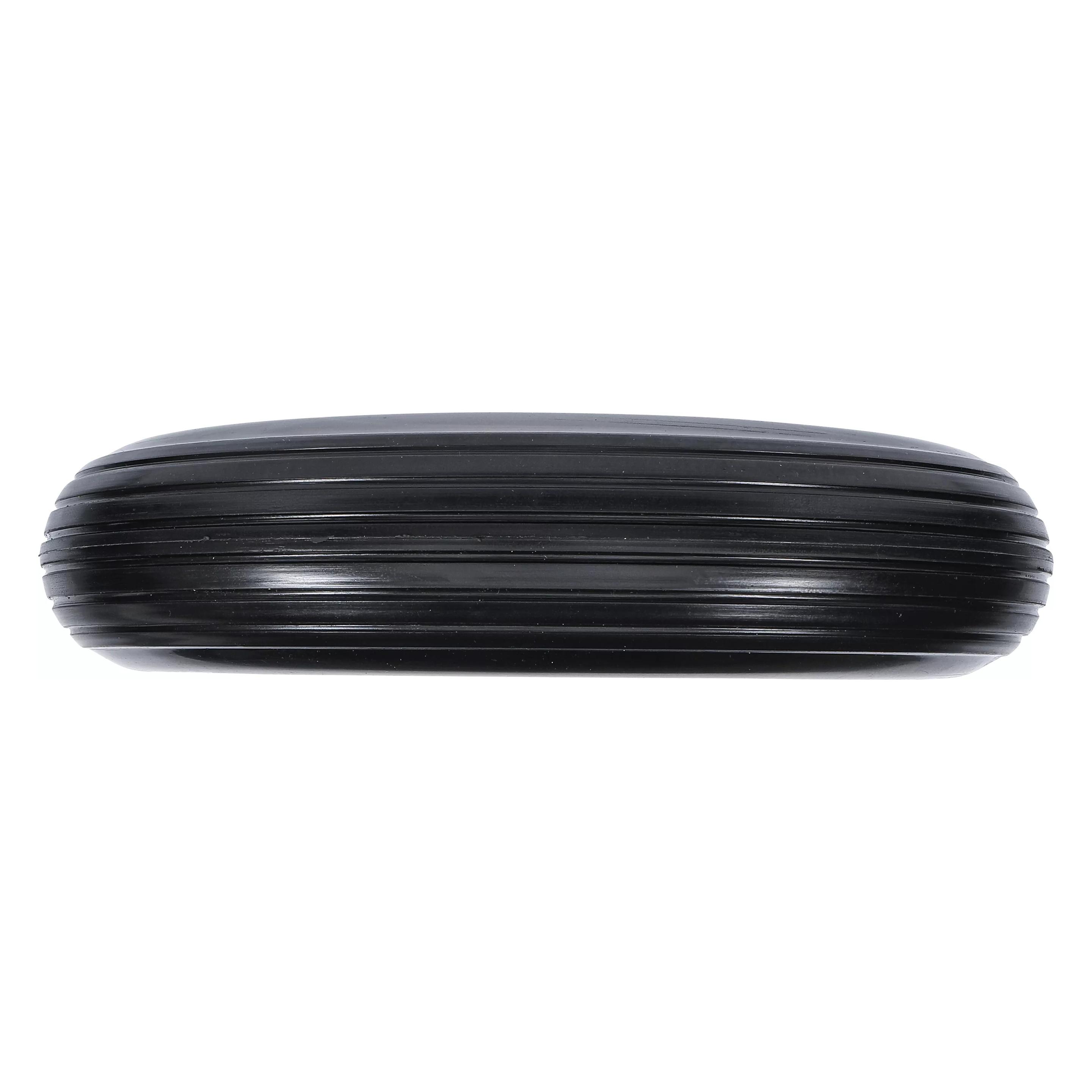 BGS Schubkarrenrad PU, rot/schwarz 400 mm (80655)
