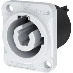 Seetronic Power Pro Chassis Connector Weiß – Schraubverbinder