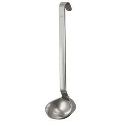RÖSLE Haken Saucenlöffel 25 cm - silber