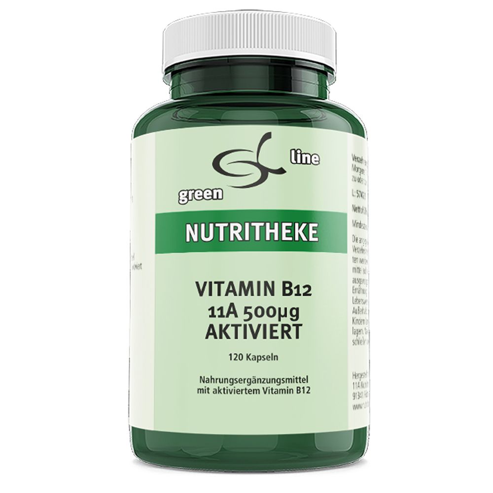 Vitamin B12 11 A 500 µg aktiviert Kapseln 120 St