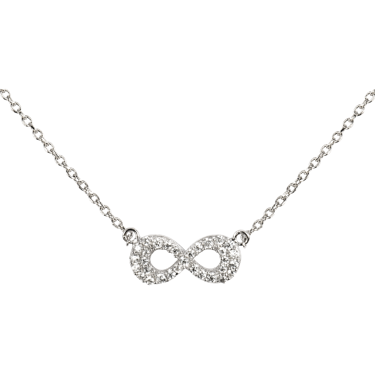 Jacques Lemans Kette Infinity Sterlingsilber mit Zirkonia