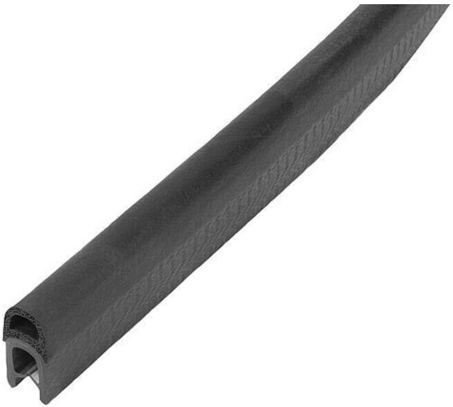 KIPP Profilé de protection d'angle étanche 2000 x 10 x 21 mm PVC noir EPDM (K1368.821X2000)