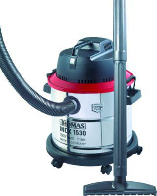 Nass-/Trockensauger INOX 1530, 1500 Watt, 2-stufige Hochleistungsturbine