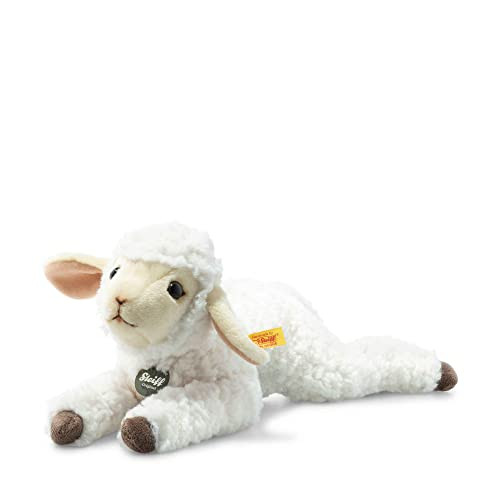 Steiff Boecky Lamm knuffeldier crème liggend 35 cm