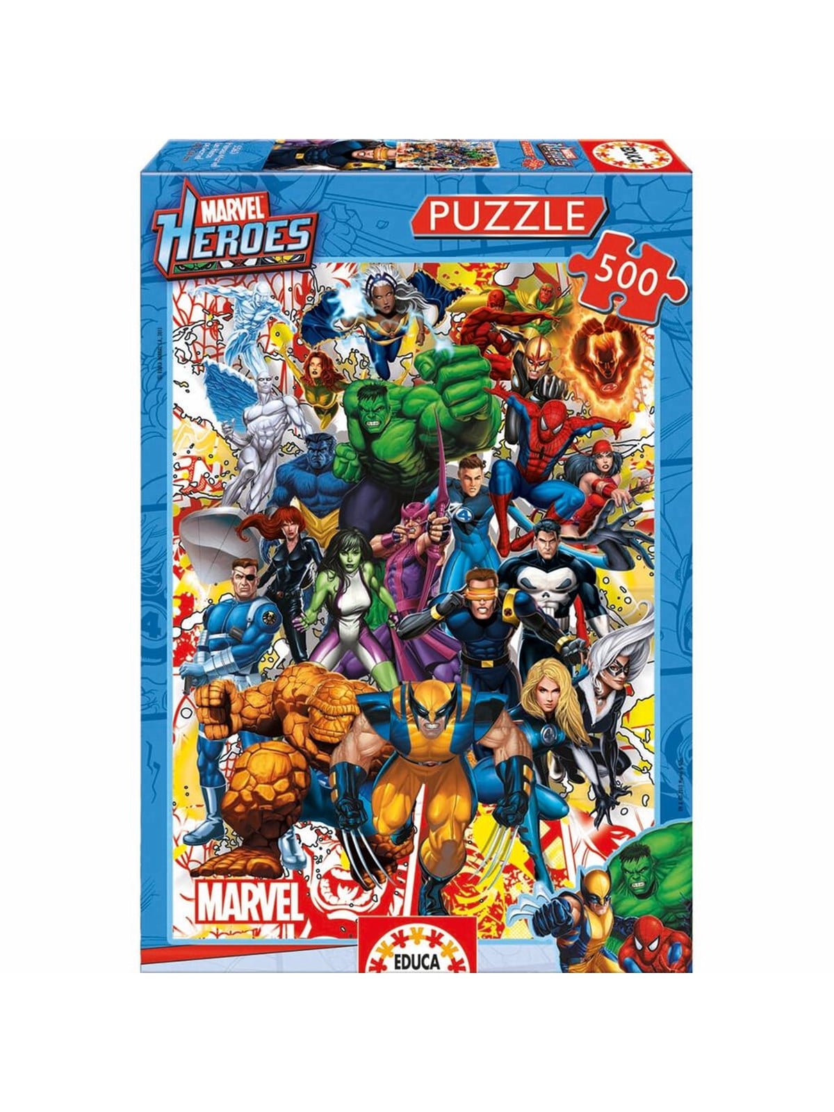 Educa 500 Marvel Heroes