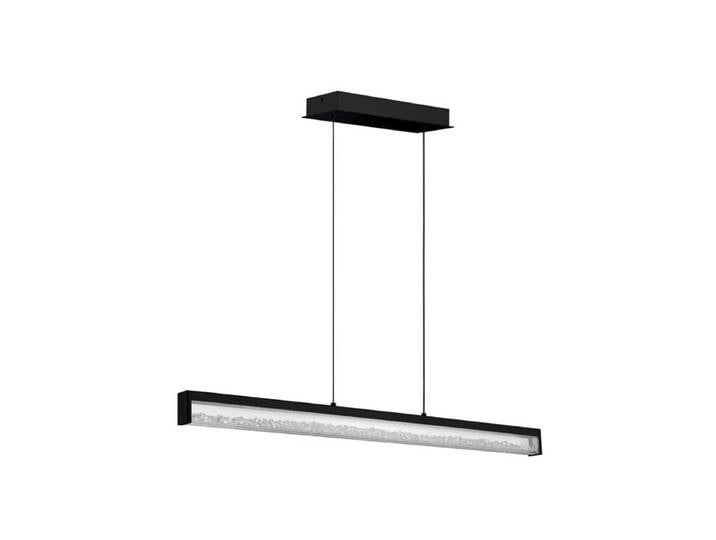 EGLO CARDITO long table pendant black/crystal