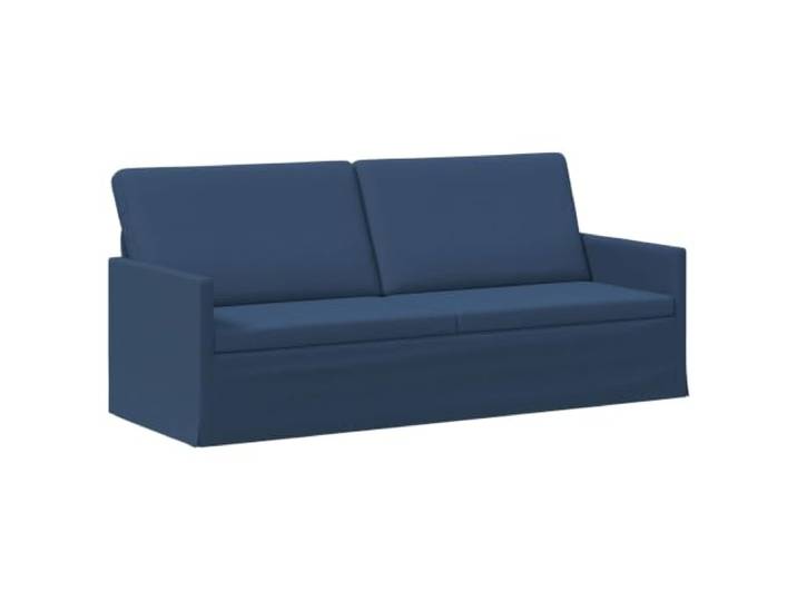 vidaXL 3-Sitzer Sofa Blau 190 x 81 x 82 cm Stoff