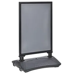update displays Kundenstopper »WindPro Lite« A0 black schwarz, 90x149x56 cm
