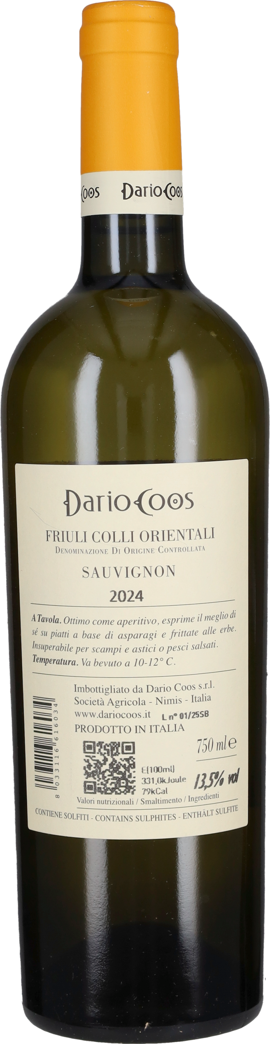 Coos Dario Sauvignon Dario Coos 2025