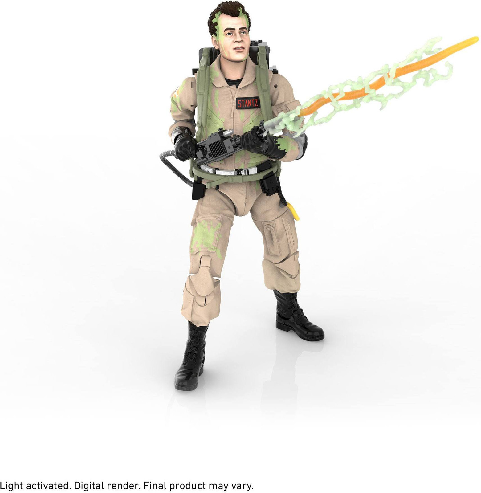 Hasbro Ghostbusters Plasma Series Ray Stantz Actiefiguur met fluorescerende details, 15 cm