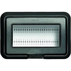 BTicino 24604L Unterputz Abdeckung IDROBOX IP55 4M Anthrazit