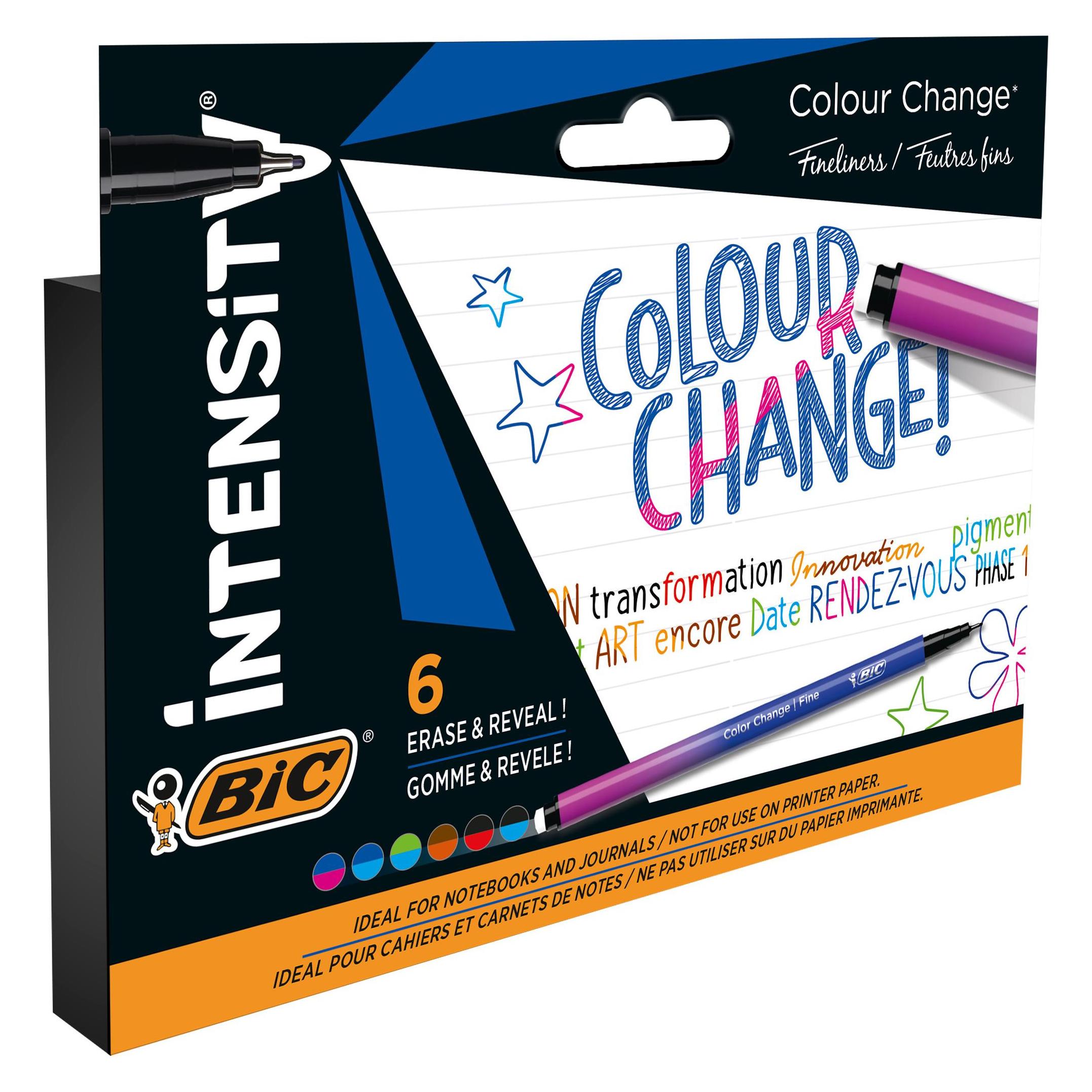 Bic Faserschreiber Colour Change intensitiv (6x) (CEL1012091)