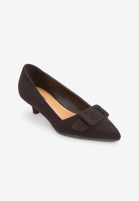 Extra Wide Width Women's The Holland Pump by Comfortview in Black (Size 8 WW)