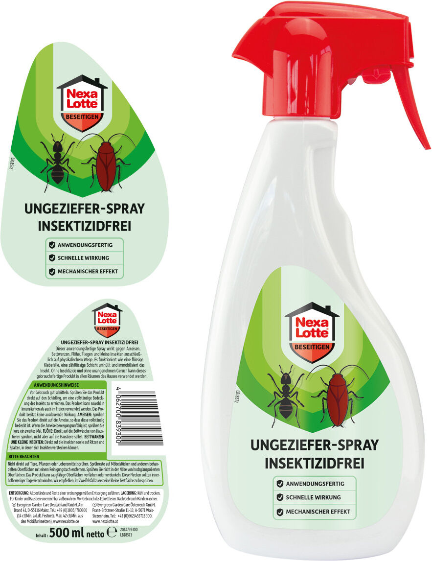 Nexa Lotte Ungezieferspray insektizidfrei 500 ml