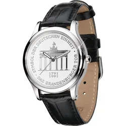 Hochwertige Armbanduhr im Münz-Design – Brandenburger Tor
