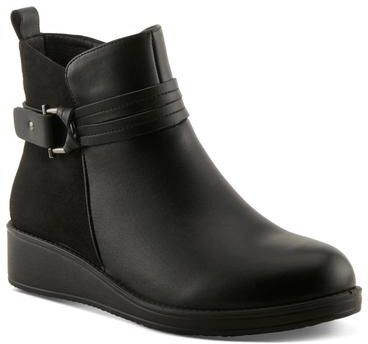 Women's Calimera Booties by Flexus by Spring Step in Black (Size 5 1/2 M)