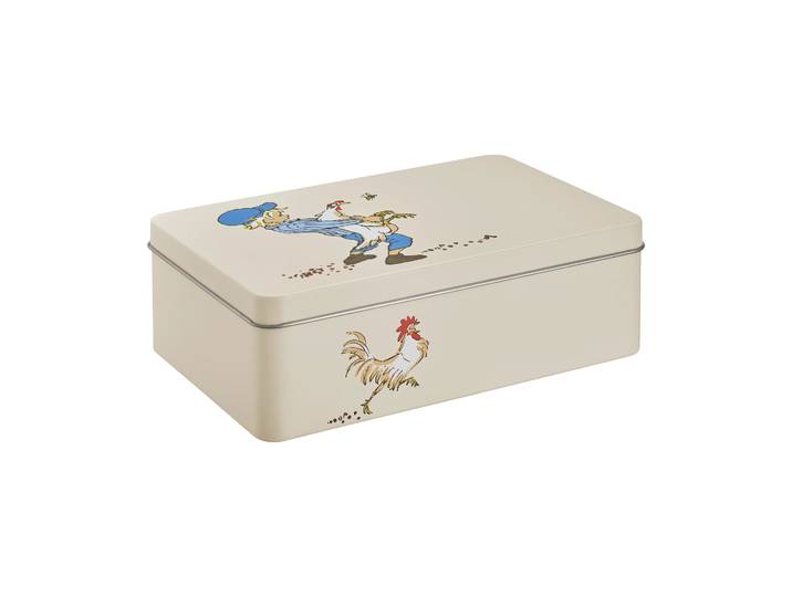 Muurla Boîte en métal Emil 18x12x6 cm Cluck Cluck