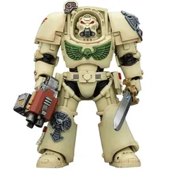Joy Toy Warhammer 40,000 figurine Dark Angels Deathwing Terminator 1 with Power Sword and Storm Bolter 14 cm