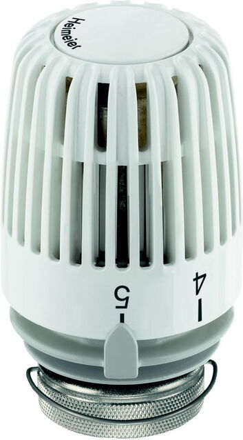 Heimeier tête thermostatique 6120-21.500 21 ° C, blanc, décalage / plage de consigne limitée