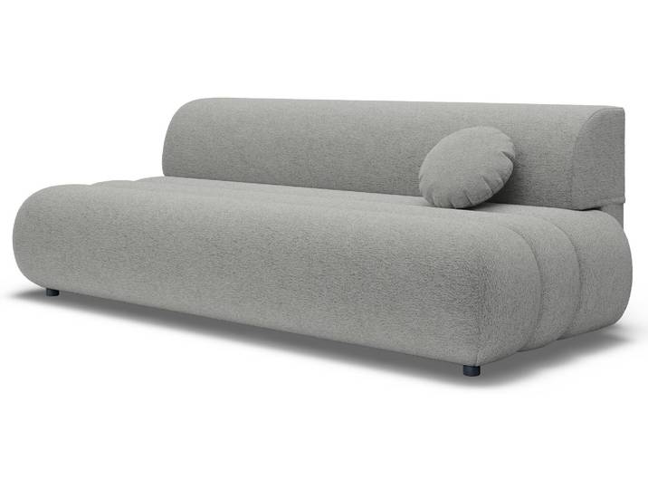 Selsey Arione - Schlafsofa, Hellgrau Chenille, 214 cm