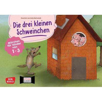 Die drei kleinen Schweinchen. Kamishibai Bildkartenset, Sonstige von Simone Klement, Don Bosco