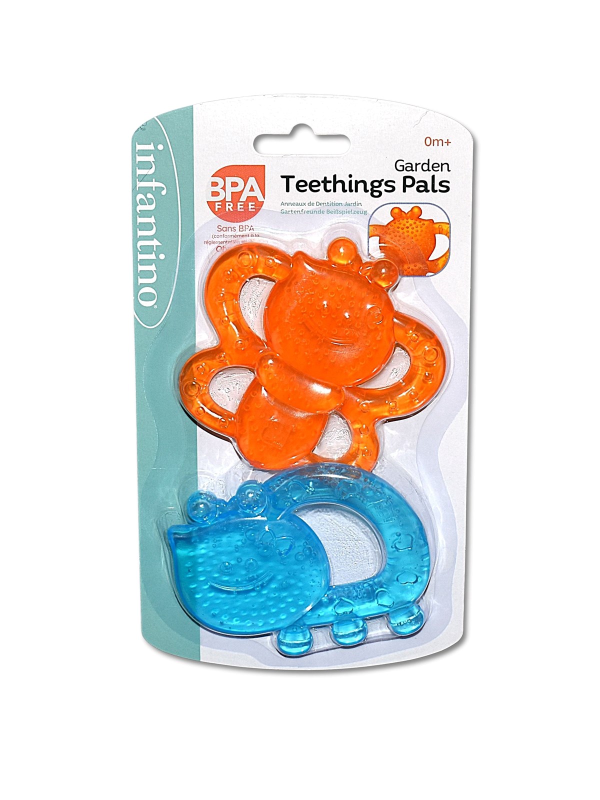 B-Kids Infantino Animal Teething Ring Set