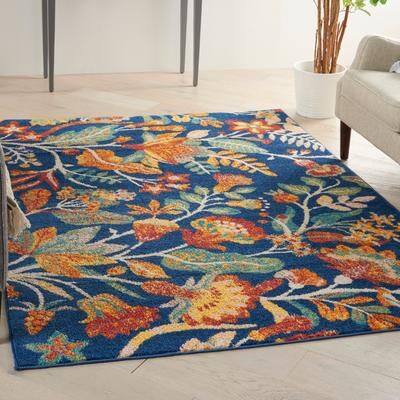 Nourison Allur Modern Floral Botanical Area Rug