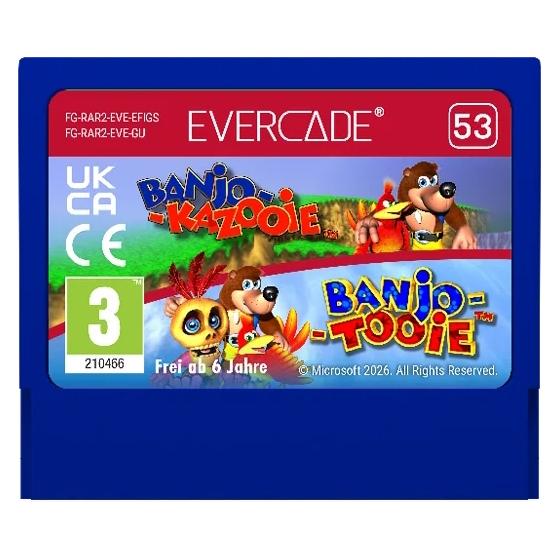 Blaze Evercade Banjo-Kazooie Double Pack (5060990242045)