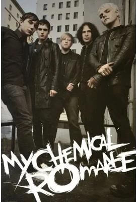 Uplift Treasures My Chemical Romance Canvas Poster Wall Art 14 7.87 11.81in Unframed