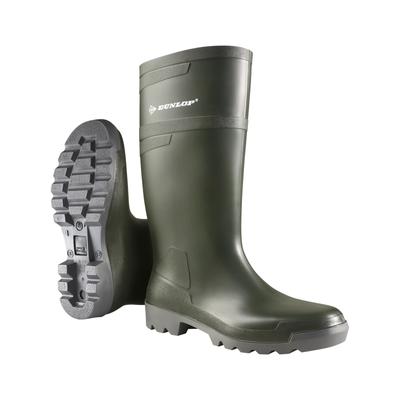Gummistiefel DUNLOP "Hobby lang", Damen, Gr. 44, grün, Obermaterial: 100% PVC PVC., Schuhe Gummistiefel