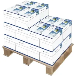 tecno 1/2 Palette Multifunktionspapier A4 Superior 50000 Blatt gesamt weiß
