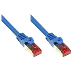Alcasa CAT6 S/FTP 25 m Netzwerkkabel Blau S/FTP (S-STP)
