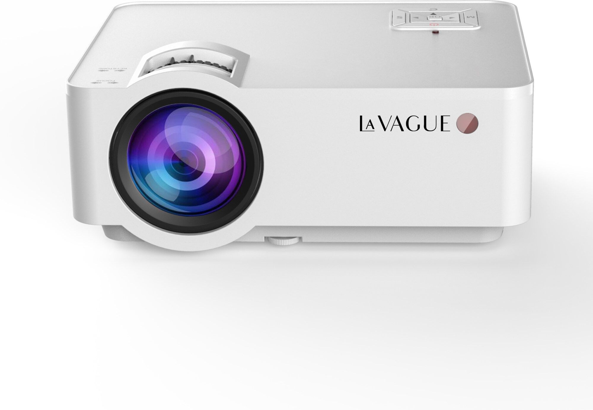 LA VAGUE LED-Beamer "LED-Projektor inkl. LV-STA100FP LV-HD340 Wi-Fi Bundle", weiß, Beamer