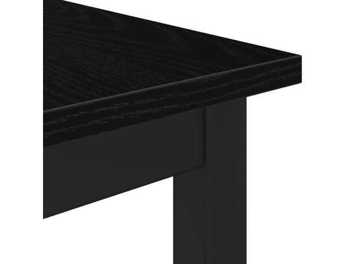 Table cuisine/salon Noir - MODERNE Table de salle à manger élégante - Montage simple - MÉTAL -t8813