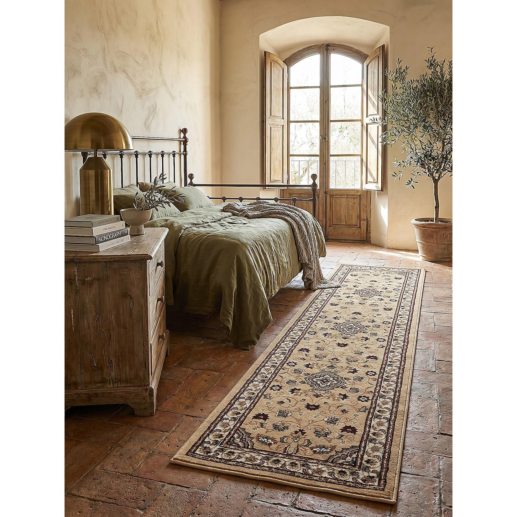 Läufer Orient Braun 60 x 230 cm - GLAZERT Kadima Design