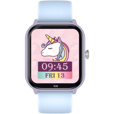 Smartwatch ICE-WATCH "ICE smart junior 3.0", blau (hellblau, hellblau), Smartwatches, Kinder, Smartwatch, Armbanduhr,Kinderuhr,Lernuhr,Mädchen,Schulanfang,Geschenkidee,digital