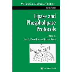 Lipase and Phospholipase Protocols, Fachbücher von Mark Doolittle
