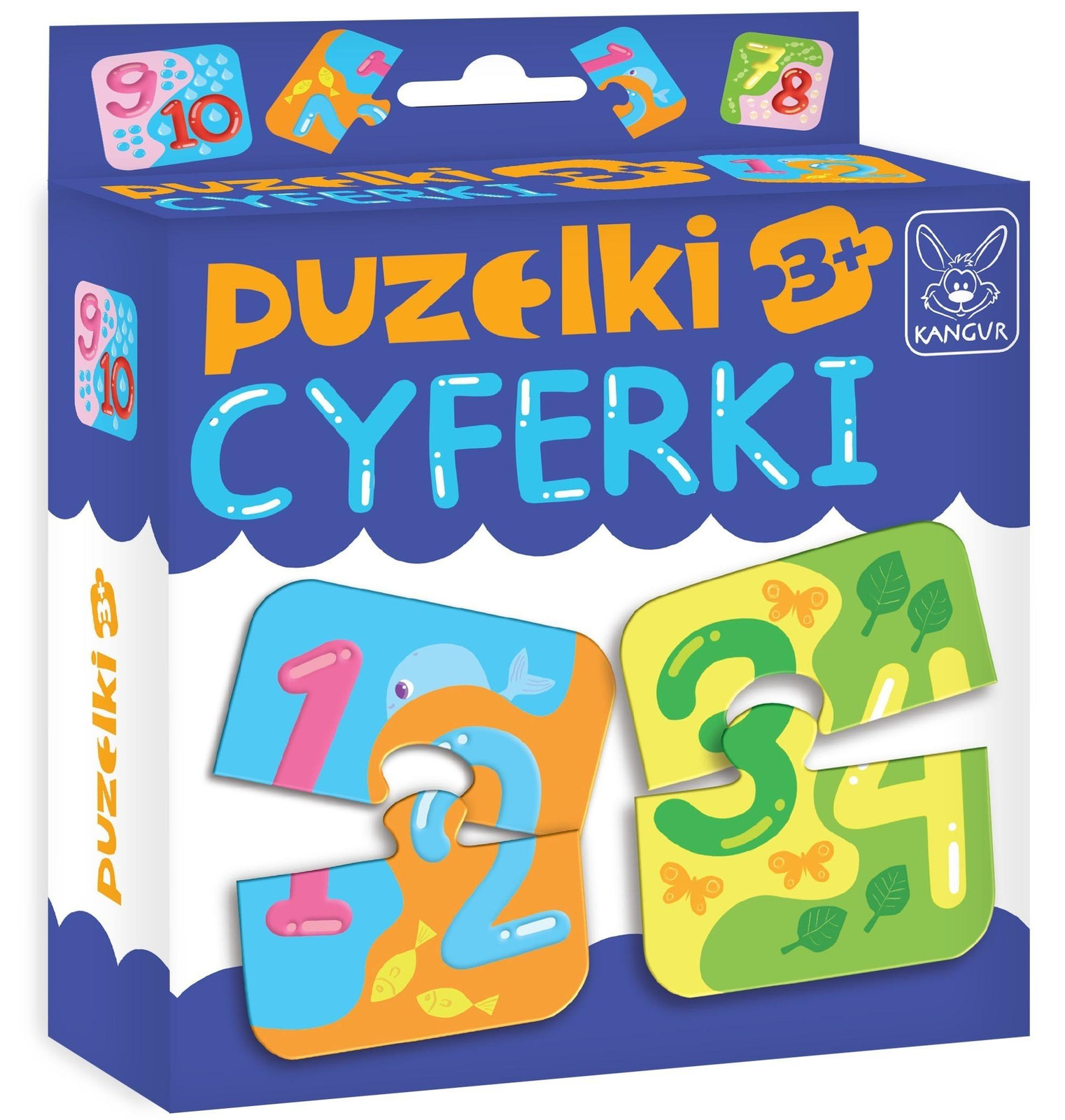 Kangur Numeriek puzzel CANGURO 3+ 42357