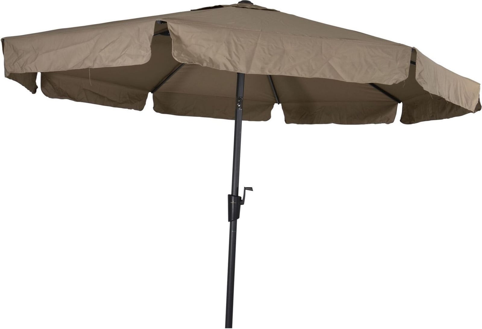 Lesli Living Libra Parasol, taupe, 3 meter, knikbaar