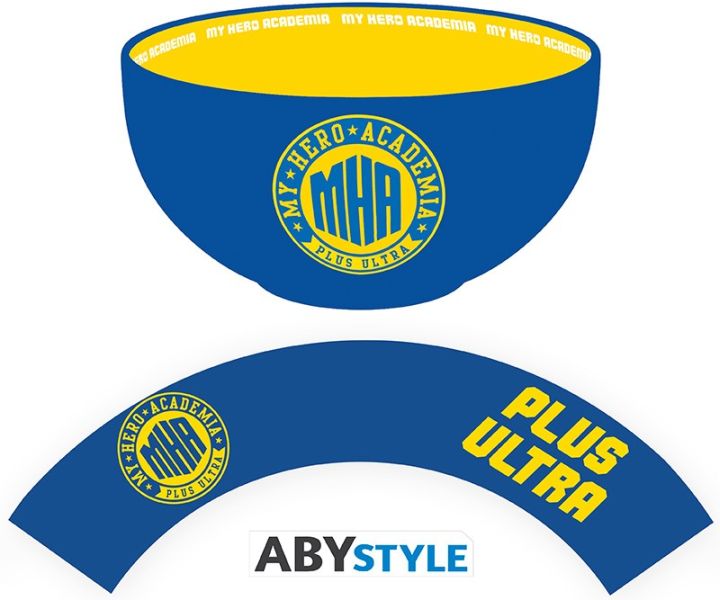 ABYstyle My Hero Academia Bowl-Logo Plus Ultra 600ML (Diversen) Nieuw
